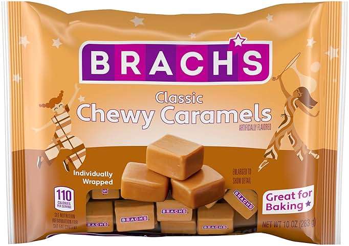Brach's Classic Chewy Caramels, Baking Caramels,10 Ounce Bag - Image 1