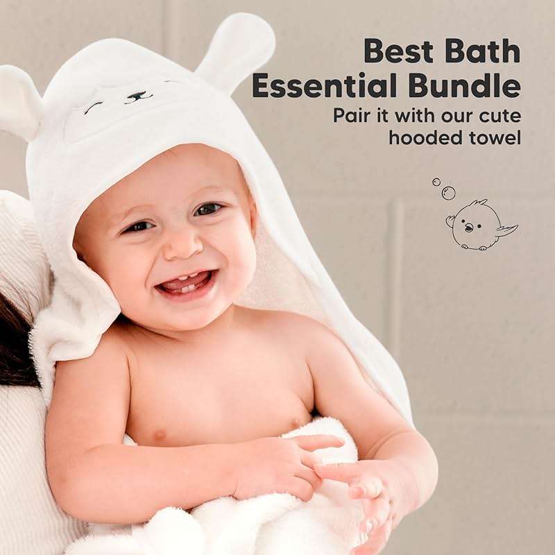6-Pack Baby Washcloths – Soft Absorbent Viscose from Bamboo Washcloths for Face, Body, Baby Towels for Newborn, Kids, Toddlers,Infant,Gentle on Sensitive Skin,10x10 Reusable Face Towels(Earth Brown) - Image 9