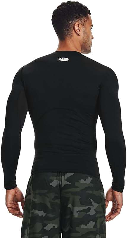 Under Armour Men's HeatGear Compression Long-Sleeve T-Shirt - Image 4