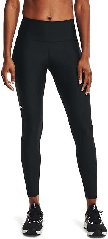 Under Armour Womens HeatGear Armour High Waisted Pocketed No-Slip Leggings - Image 1