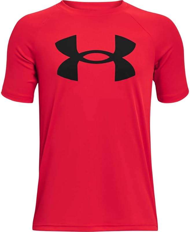 Under Armour Boys' Tech Hybrid Printed Fill Short-Sleeve T-Shirt - Image 1