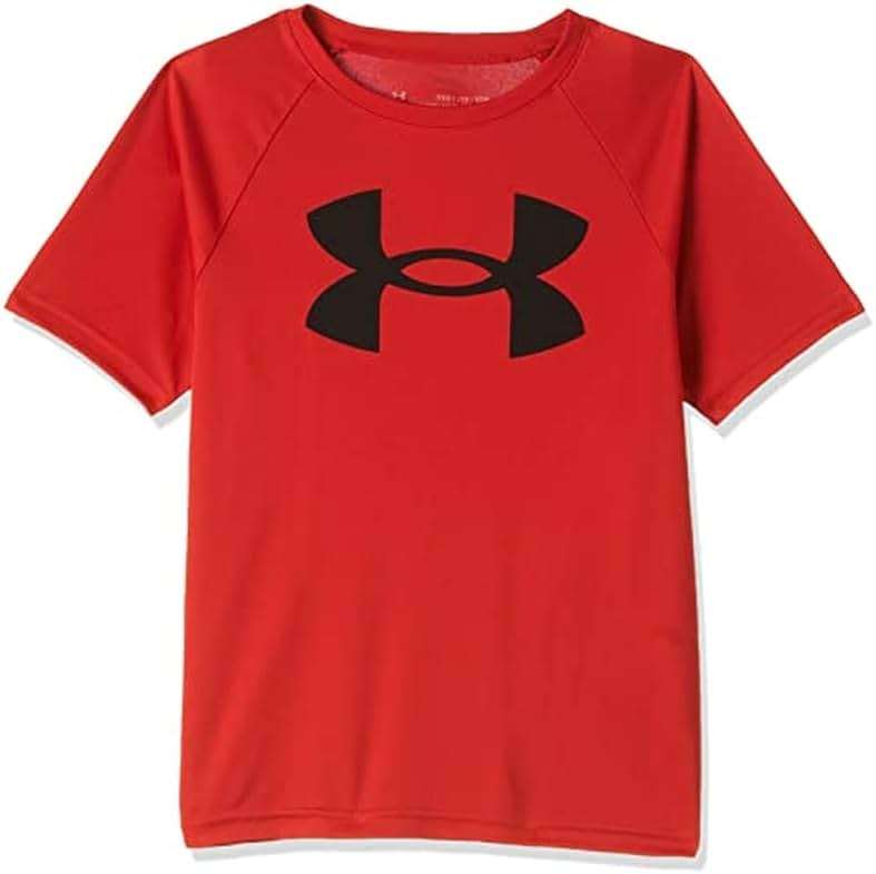 Under Armour Boys' Tech Hybrid Printed Fill Short-Sleeve T-Shirt - Image 4
