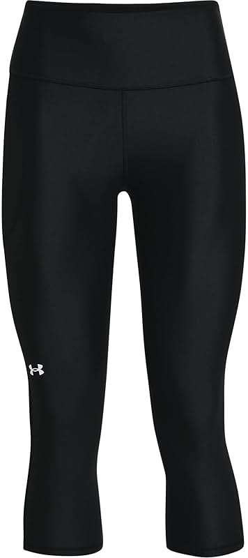 Under Armour Women's HeatGear High Waisted Pocketed Capri - Image 5