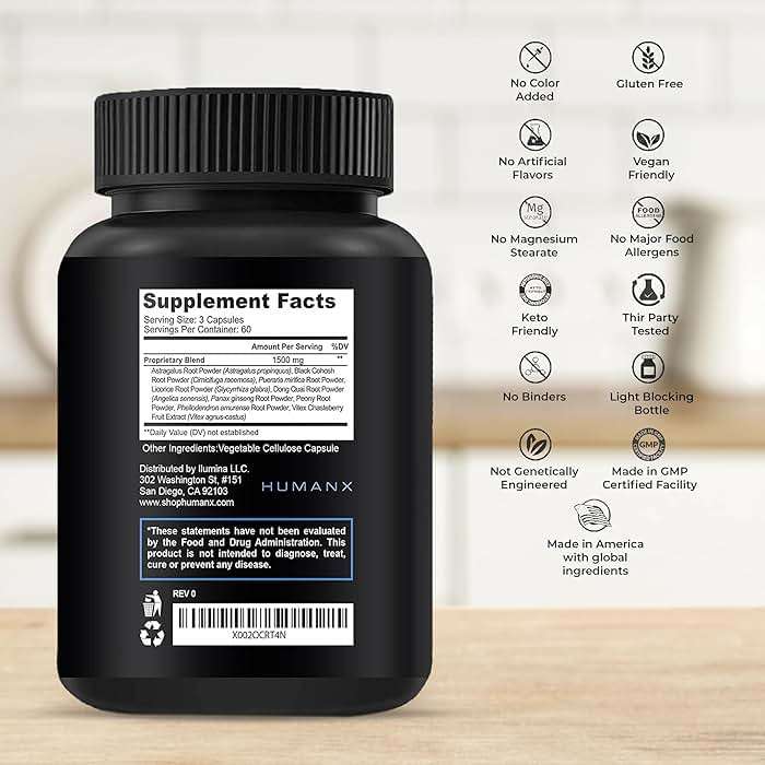 HUMANX VertiGone - Vertigo Relief - Time-Tested Ingredients - Ancient Natural Inner Ear Balance Supplement - Relieves Dizziness, Nausea, Spinning & Swaying Sensations - Non GMO - Dizzy Aid Pills - Image 2