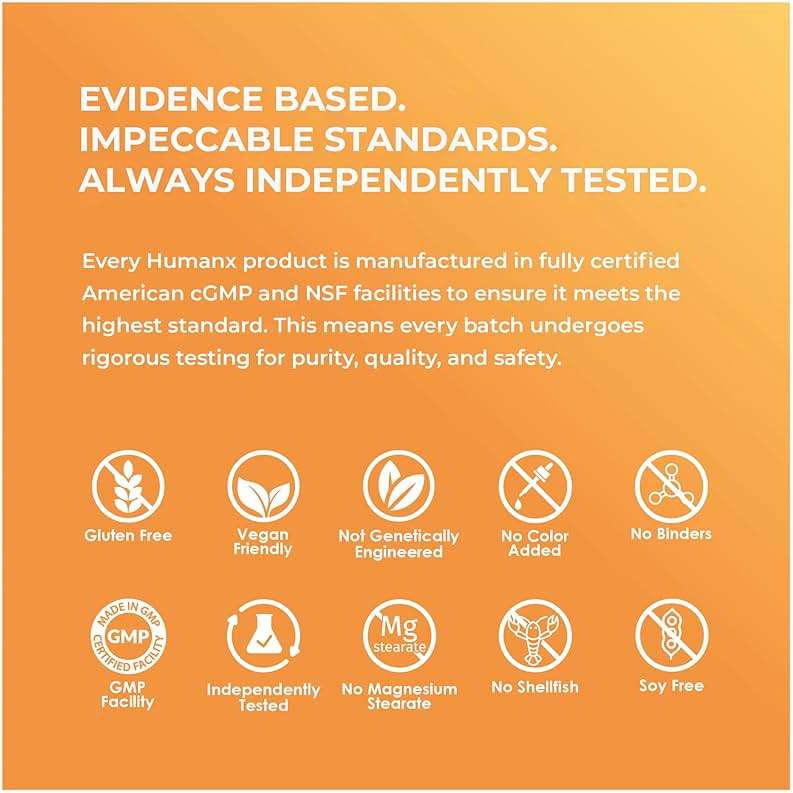 HUMANX VertiGone - Vertigo Relief - Time-Tested Ingredients - Ancient Natural Inner Ear Balance Supplement - Relieves Dizziness, Nausea, Spinning & Swaying Sensations - Non GMO - Dizzy Aid Pills - Image 6