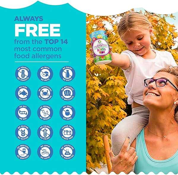 Nutracelle NUTRAMIN Sugar-Free, Allergen-Free 100% Vegan Gummy Multivitamins for Kids - Great Tasting Natural Gummies Your Kids Will Love - 90 Count Bottle - Image 6