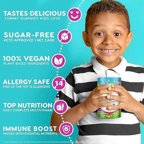 Nutracelle NUTRAMIN Sugar-Free, Allergen-Free 100% Vegan Gummy Multivitamins for Kids - Great Tasting Natural Gummies Your Kids Will Love - 90 Count Bottle - Image 8