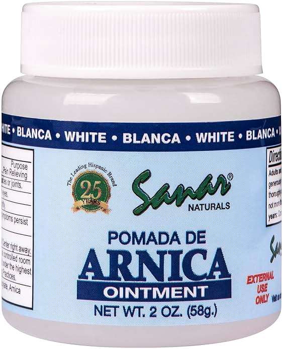 Sanar Naturals Clear Arnica Ointment 2 oz - for Pain Relief and Bruises – Soothing Relief of Muscles Soreness, Joint Pain, Lower Back Pain, and Body - with Menthol and Camphor - Image 1
