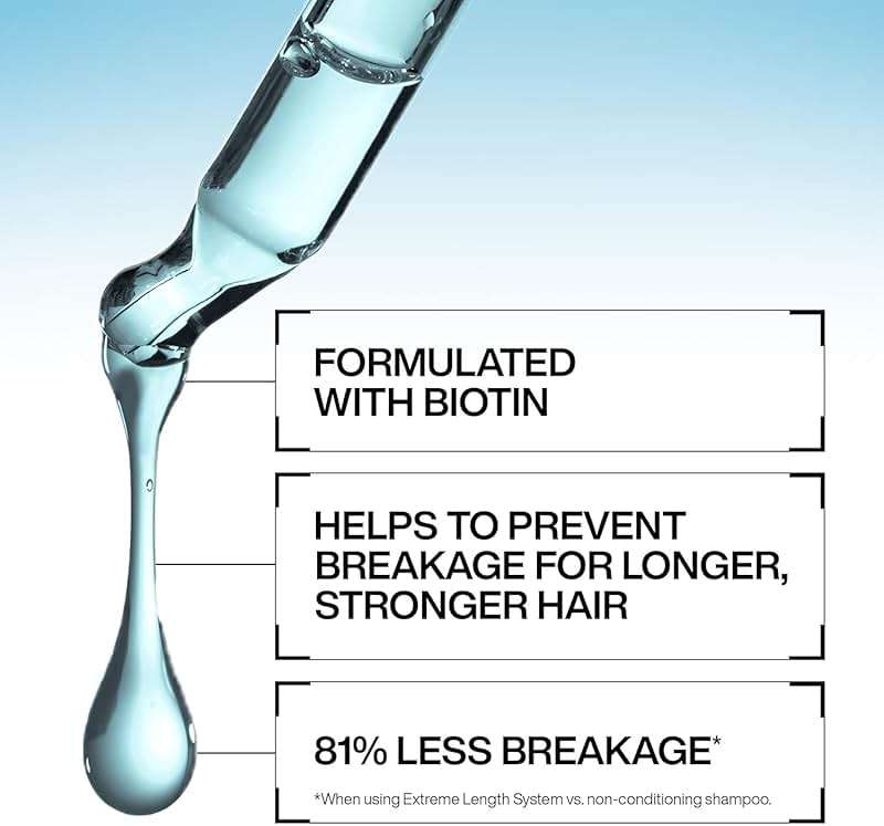 Redken Extreme Length Biotin Shampoo For Longer Hair – Promotes Healthy Hair Growth, Strengthens Damaged Hair, Prevents Hair Breakage, Infused With Biotin ​ - Image 7