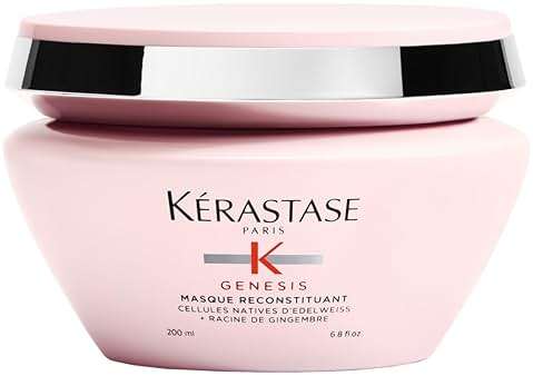 KERASTASE Genesis Hair Mask | Anti-Breakage & Strengthening For Weak or Damaged Hair | Nourishes, Detangles, and Hydrates Hair | For Weakened Hair | Masque Reconstituant | 6.8 Fl Oz - Image 1