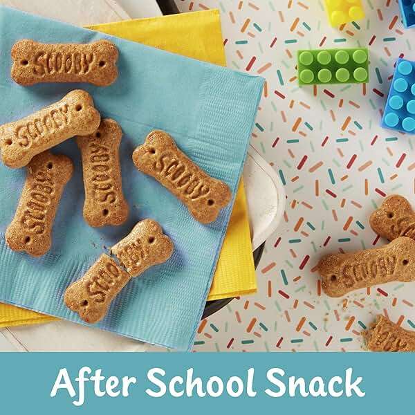 Kellogg's Scooby-Doo! Graham Cracker Snacks, Cinnamon, Made with Whole Grain, (1 Oz Bag), 40 Bags - Image 5