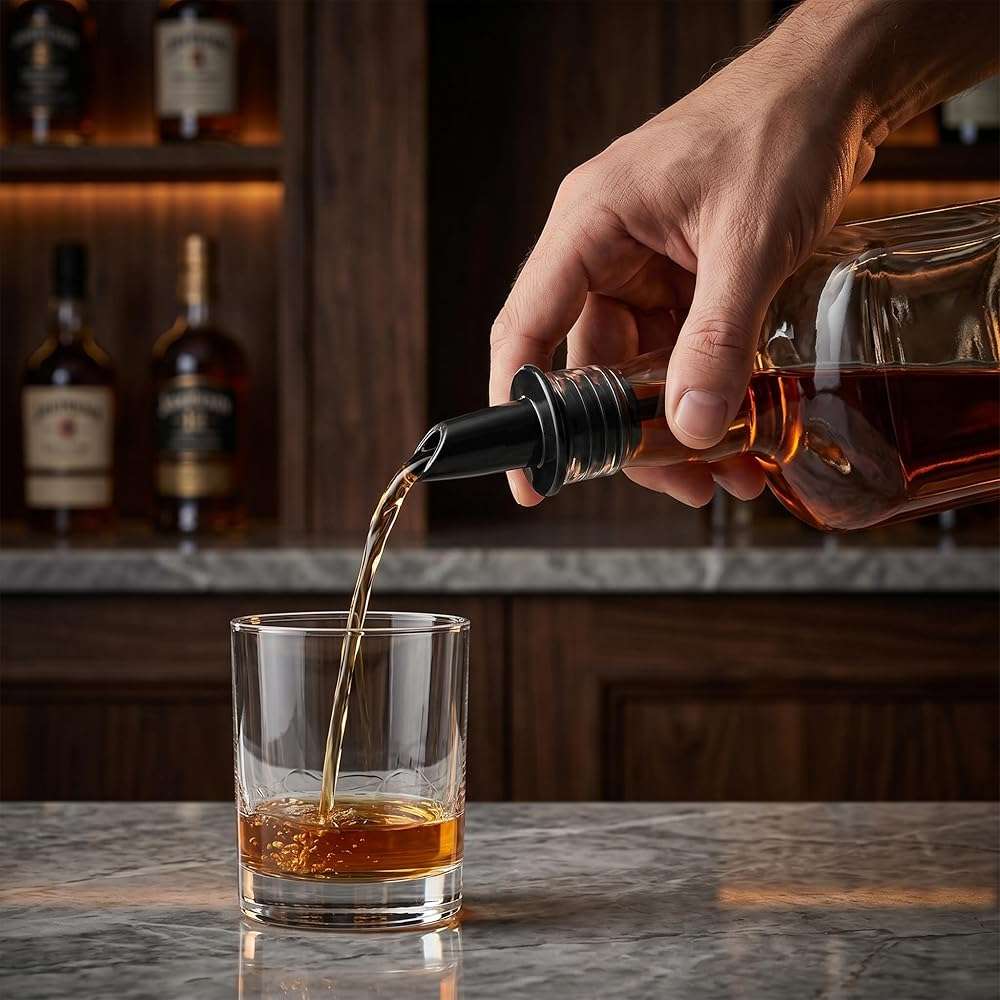 Hedume 50 Pack Bottle Pourers, Free Flow Pourers, Liquor Bottle Pourer Perfect for Pubs, Clubs, Restaurants, Bars, Coffee Shops and Diners - Image 2