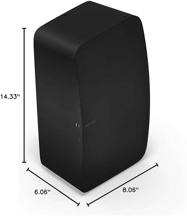 Sonos Five - Black - Wireless HiFi Speaker - Image 8