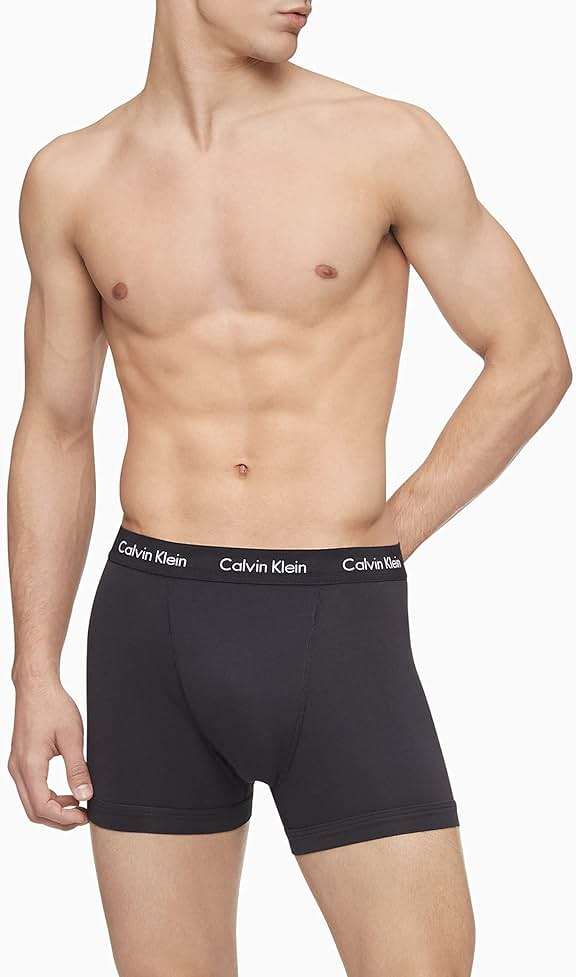 Calvin Klein Men's Cotton Stretch 3-Pack Boxer Brief - Image 2