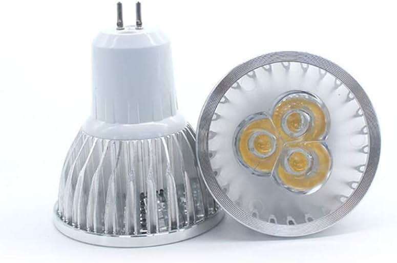 GU5.3 LED Bulbs MR16/GU5.3 3W LED Spotlight,3W(Equivalent 20W-35W Halogen Bulb Replacement) Warm White 3000K LED Spot Light Bulbs for Landscape Recessed Track Lighting,85-265V,240LM,Pack of 8 - Image 1