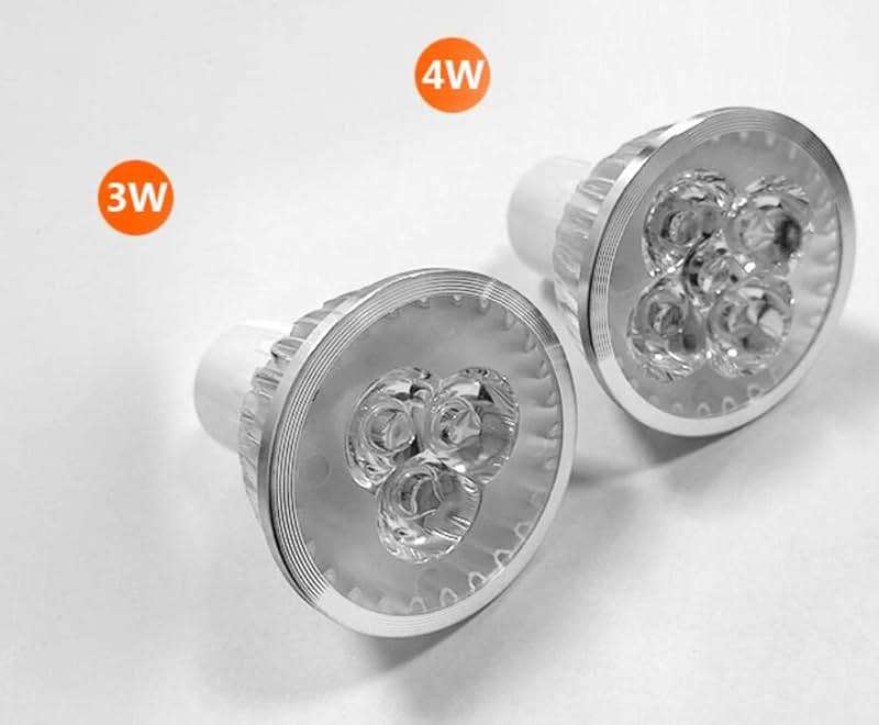 GU5.3 LED Bulbs MR16/GU5.3 3W LED Spotlight,3W(Equivalent 20W-35W Halogen Bulb Replacement) Warm White 3000K LED Spot Light Bulbs for Landscape Recessed Track Lighting,85-265V,240LM,Pack of 8 - Image 4