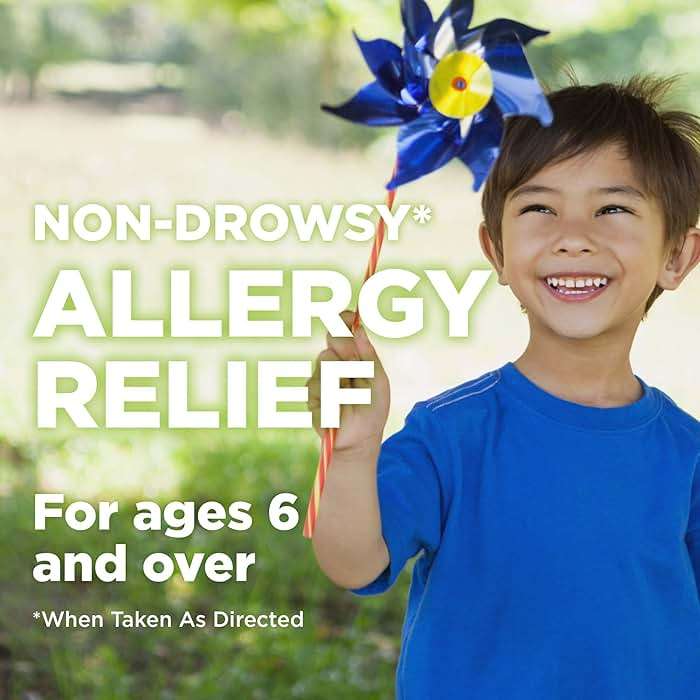 Amazon Basic Care 24-Hour Children Allergy Medicine, Loratadine Orally Disintegrating Tablets, 10 mg, Antihistamine, Non-Drowsy, Indoor & Outdoor Allergies, Ages 6+, 30 Count - Image 4