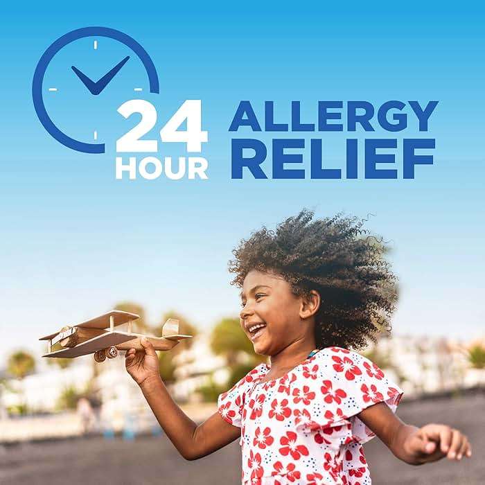 Amazon Basic Care 24-Hour Children Allergy Medicine, Loratadine Orally Disintegrating Tablets, 10 mg, Antihistamine, Non-Drowsy, Indoor & Outdoor Allergies, Ages 6+, 30 Count - Image 8