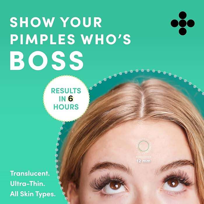 Dots for Spots Pimple Patches For Face - Fast Acting, Translucent Hydrocolloid Zit Patches that Unclog Pores Korean Skin Care - Vegan, Cruelty Free - (60 count) - Image 2