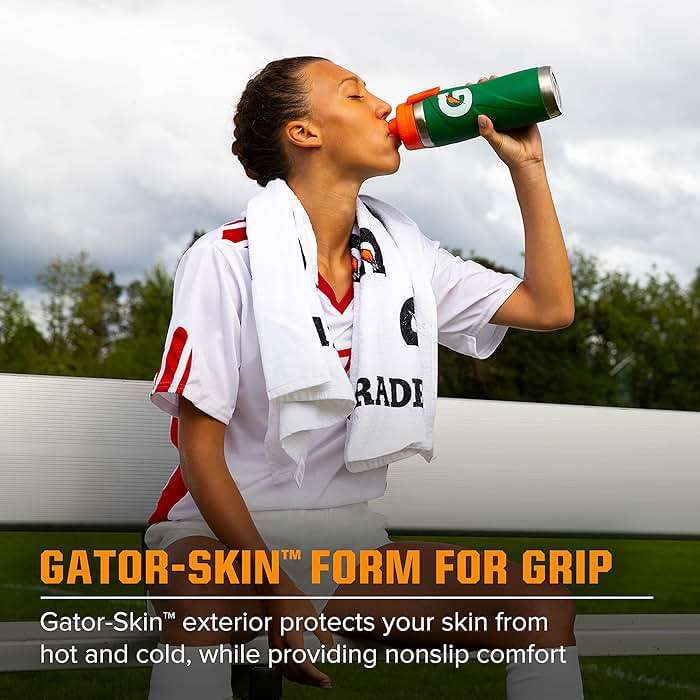 Gatorade Stainless Steel Sport Bottle, - Image 3