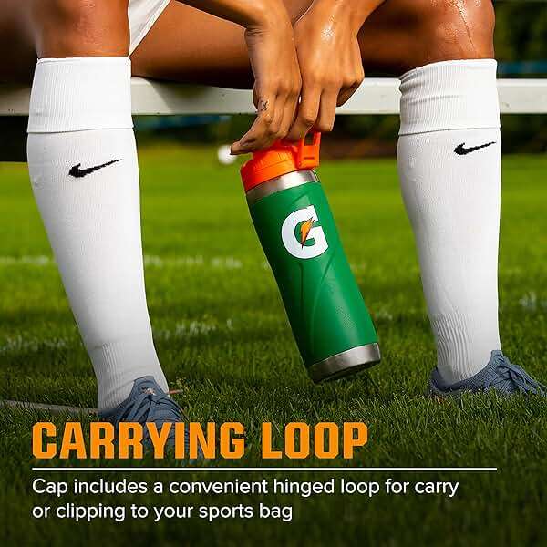 Gatorade Stainless Steel Sport Bottle, - Image 5