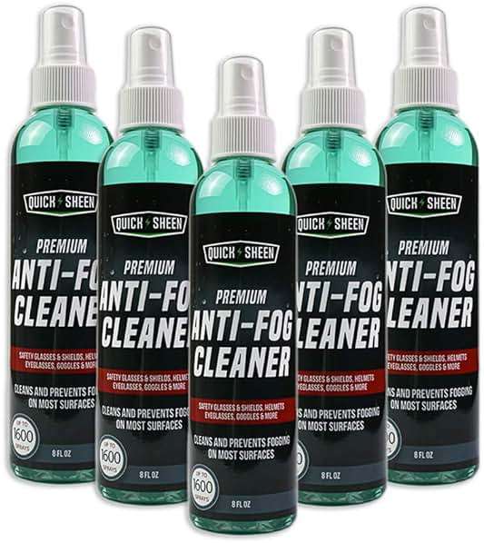 Quick Sheen Anti-Fog Spray for Glass, Windows, Glasses, Masks, Mirrors, Goggles - Image 1