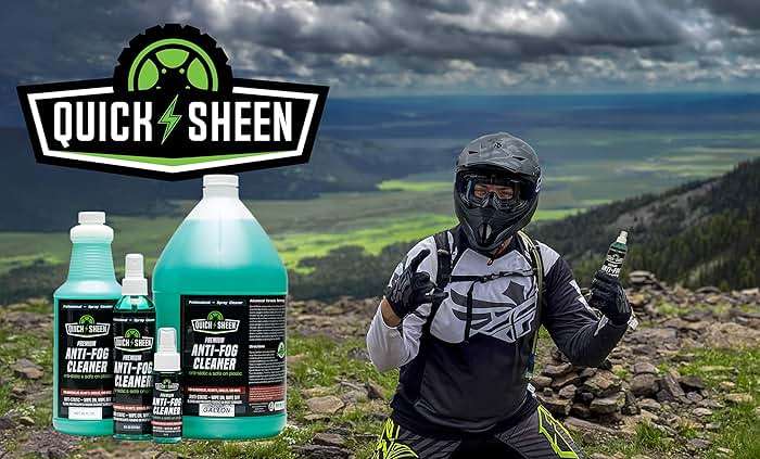Quick Sheen Anti-Fog Spray for Glass, Windows, Glasses, Masks, Mirrors, Goggles - Image 4