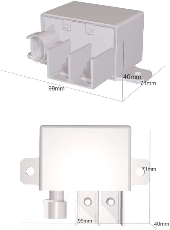 TE CONNECTIVITY V23132-A2001-B200 High Current Relays & Modules; 12V 120A 1 Form A; SPST-NO - Image 4