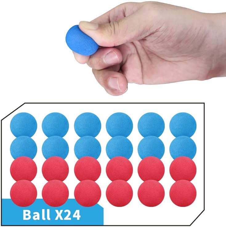 YEEBAY Target Game Set for Age 6, 7, 8,9,10+ Year Old Kids, Boys, Active Play Game with Soft Foam Balls and Scoring Target - Image 4