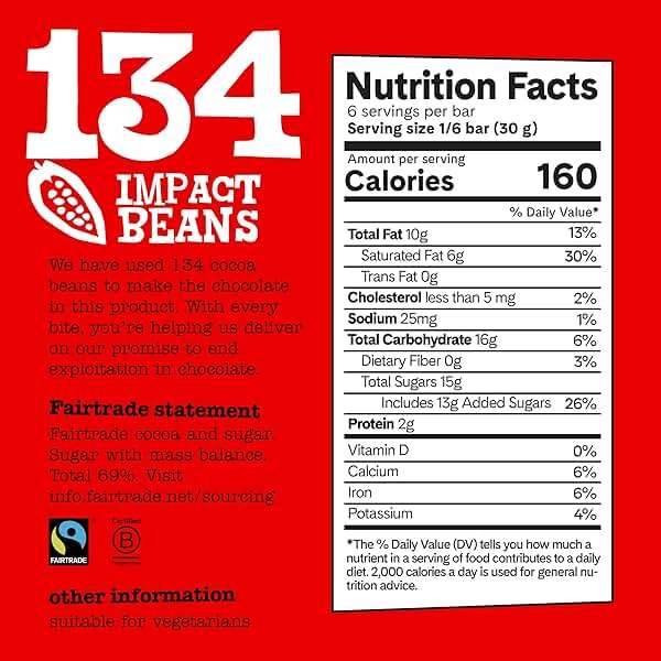 Tony’s Chocolonely Belgian Milk Chocolate Candy Bar, Pure Chocolate Bars for Snacks, Party Favors, Gifts, or Gift Basket, 32% Cacao, Made From Quality Fairtrade Cocoa, 4 Bars, 6.35 Oz Each - Image 6