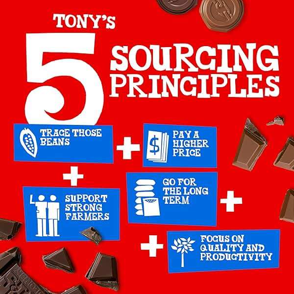 Tony’s Chocolonely Belgian Milk Chocolate Candy Bar, Pure Chocolate Bars for Snacks, Party Favors, Gifts, or Gift Basket, 32% Cacao, Made From Quality Fairtrade Cocoa, 4 Bars, 6.35 Oz Each - Image 7