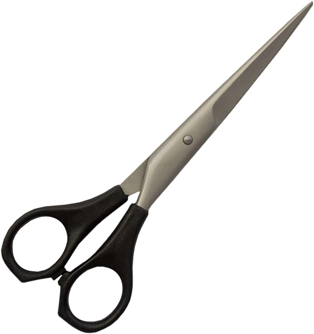 SURGICAL ONLINE Hair Scissors Professional Lightweight Haircut Scissor for Hairdresser, Barber, Salon Stainless Steel Black Handle 6 Inch - Image 1