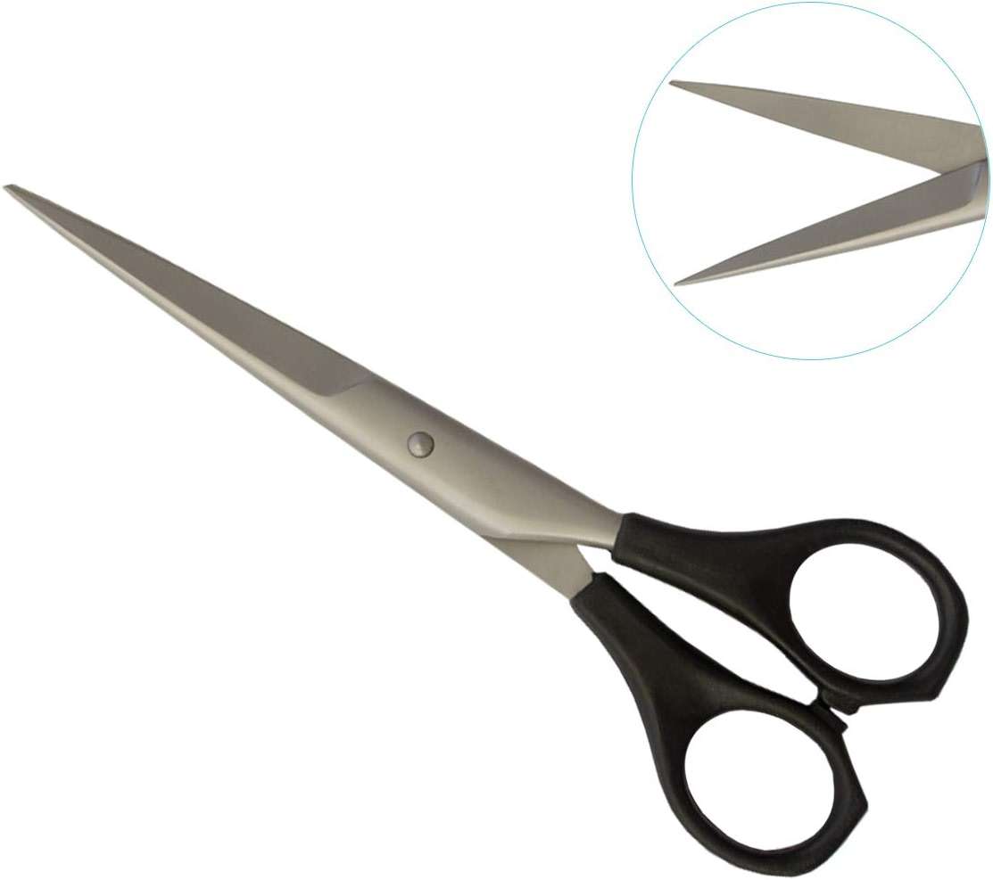 SURGICAL ONLINE Hair Scissors Professional Lightweight Haircut Scissor for Hairdresser, Barber, Salon Stainless Steel Black Handle 6 Inch - Image 2