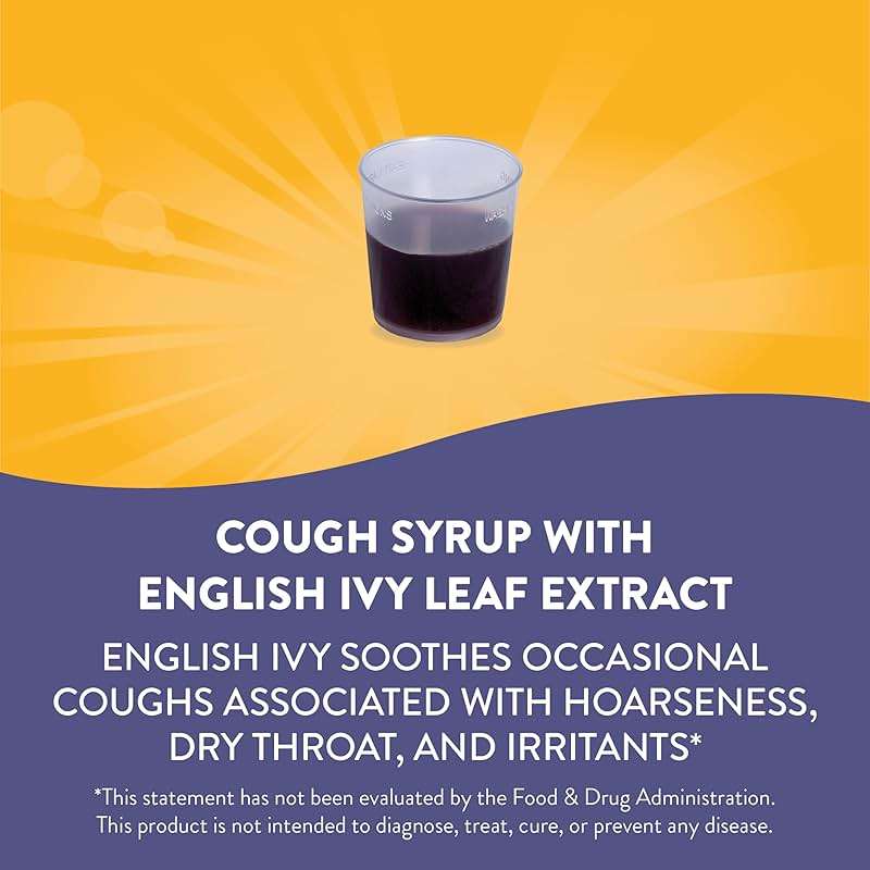 Nature's Way Sambucus Cough + Immune* Elderberry Syrup, Soothes Coughs Associated with Hoarseness, Dry Throat, and Irritants* Vitamin C, Zinc, Organic Honey, 4 Fl Oz (Packaging May Vary) - Image 2