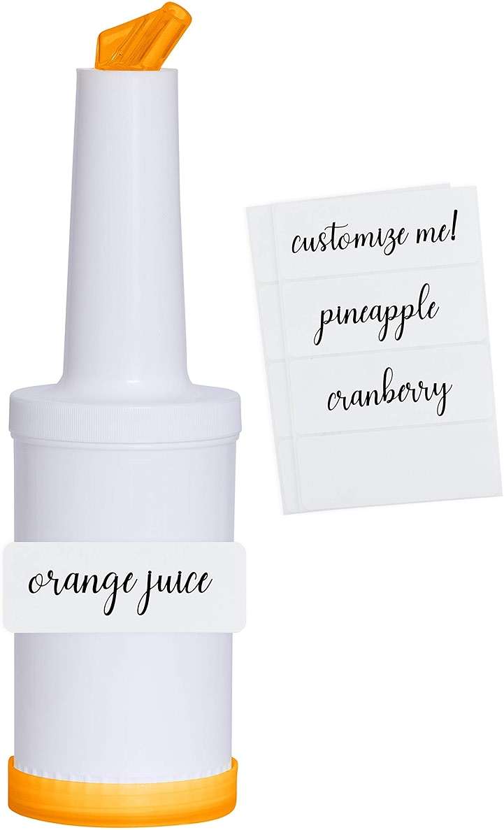 Bar Juice Pourer Store And Pour Containers Pour Bottles Drink Bartender Bottle Bottles Bartending Accessories,Tools,Supplies Pour Spouts Equipment Alcohol,Liquor Dispenser Mimosa, Speed(Combo pack 4) - Image 5