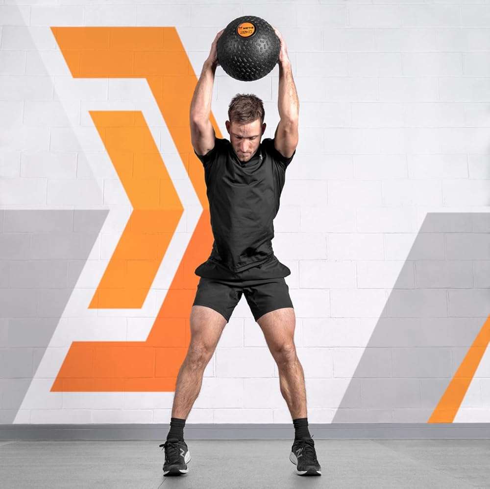 METIS Fitness Slam Balls [7lbs-66lbs] | Build Strength and Improve Fitness with Bounce-Resistant Slam Balls - Available Individually or as a Set - Image 2