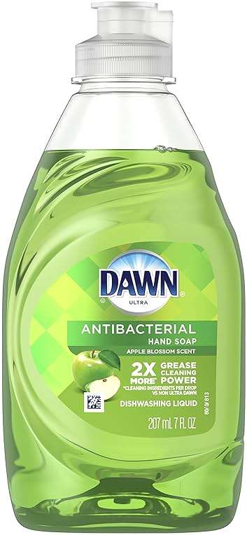 Dawn Ultra Antibacterial Dishwashing Liquid Dish Soap, Apple Blossom Scent - 7 fl oz - Image 1
