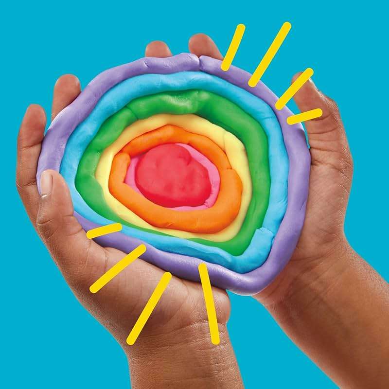 Play Doh Bulk Handout 42-Pack of 1-Ounce Modeling Compound Cans, Back to School Gifts, Prizes, & Party Favors, Kids Arts & Crafts, Preschool Toys, Ages 2+ (Amazon Exclusive) - Image 5