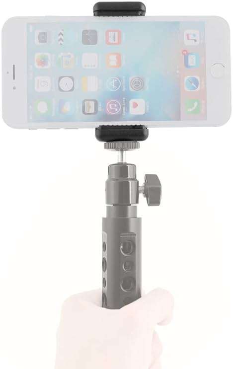 CAMVATE Smartphone Clip Holder with 1/4"-20 Mounting Points (2 Pieces) - 2517 - Image 3