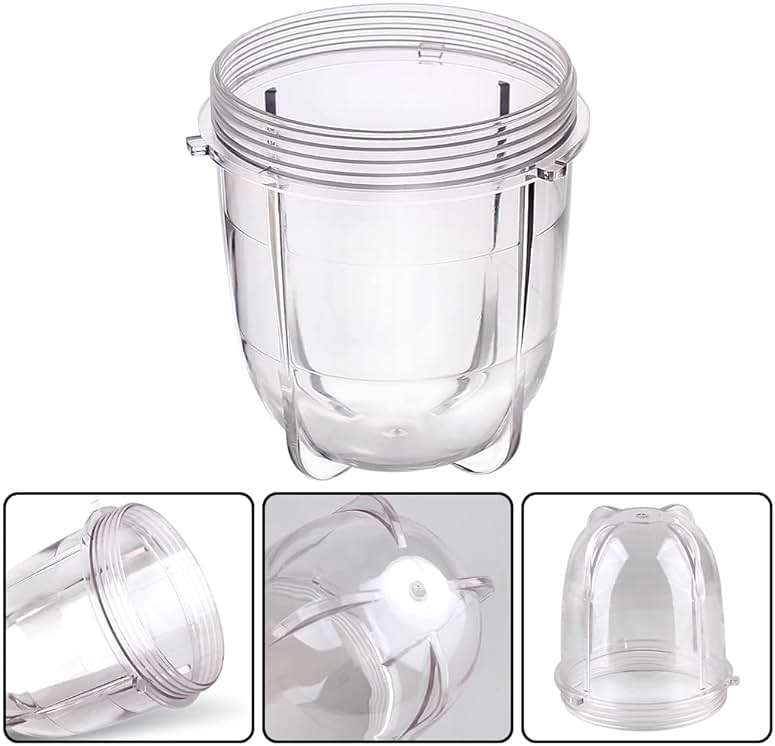 Joyparts Replacement Parts Cups Accessory Compatible with Original Magic Bullet 250W MB1001 Blender (2 12oz cups) - Image 4