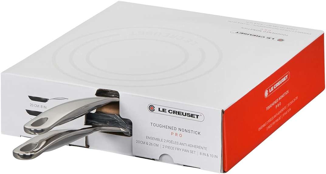 Le Creuset Toughened Nonstick PRO Cookware Set, 2 pc. (8" & 10" Fry Pan) - Image 3