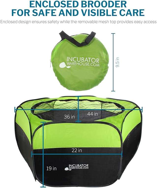 Incubator Warehouse Insta Brooderβ’ Enclosed Brooder Pen for Hatchlings - Image 3