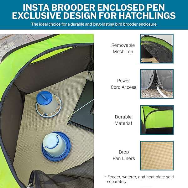 Incubator Warehouse Insta Brooderβ’ Enclosed Brooder Pen for Hatchlings - Image 5
