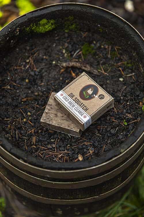 Dr. Squatch Cold Brew Cleanse Coffee Soap Bar – Blend of Shea Butter, Salt, Kaoilin Clay, and Some Top Notch Coffee Beans – Organic Handmade in USA - Image 5
