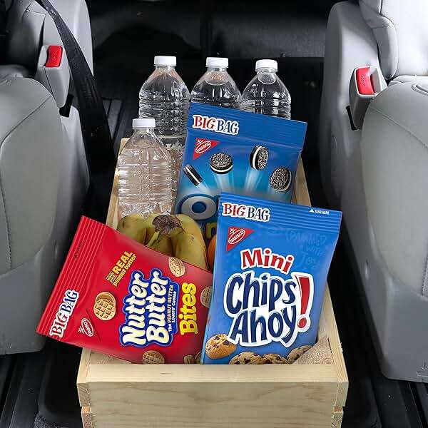 OREO Minis Cookies, CHIPS AHOY! Minis Cookies, Nutter Butter Bites & RITZ Bits Cheese Crackers Variety Pack, 15 Snack Packs - Image 6