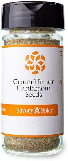 Savory Spice Ground Inner Cardamom Seeds - Ground Cardamom Powder Seasoning | Season Beef & Curry, or Add Cardamom to Breads & Pastries (1/2 Cup Bag - Net: 1.95 oz) - Image 2