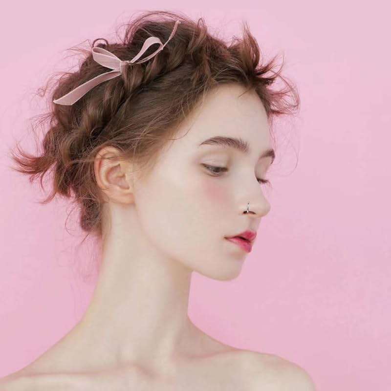 Xanowan Stainless Steel Hoop Nose Ring Cartilage Ring Set 6 Color Set for Men and Women - Image 5