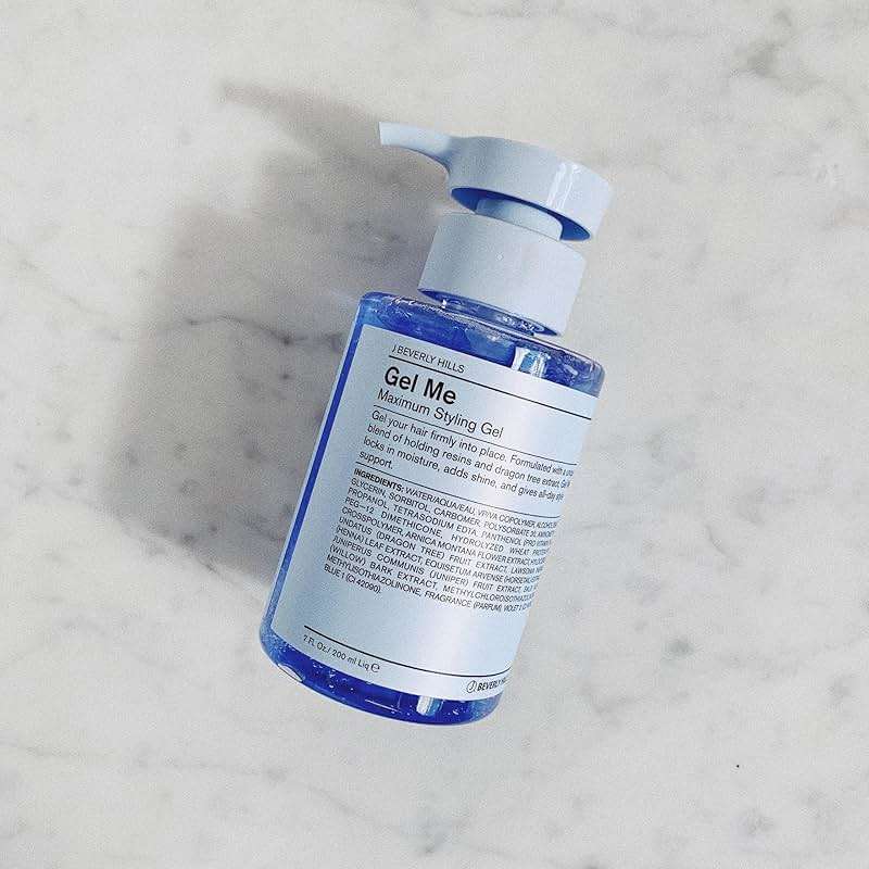 J Beverly Hills Blue Gel Me Formulated with Vitamin B5 Ingredient Blend for Firm Hold, 7 Oz - Image 4