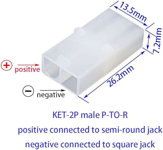 6.4V 2S 900mAh Life Battery KET2P Female Plug P-to-R for RC Model Buggy Car Truck Speed Boat - Image 3