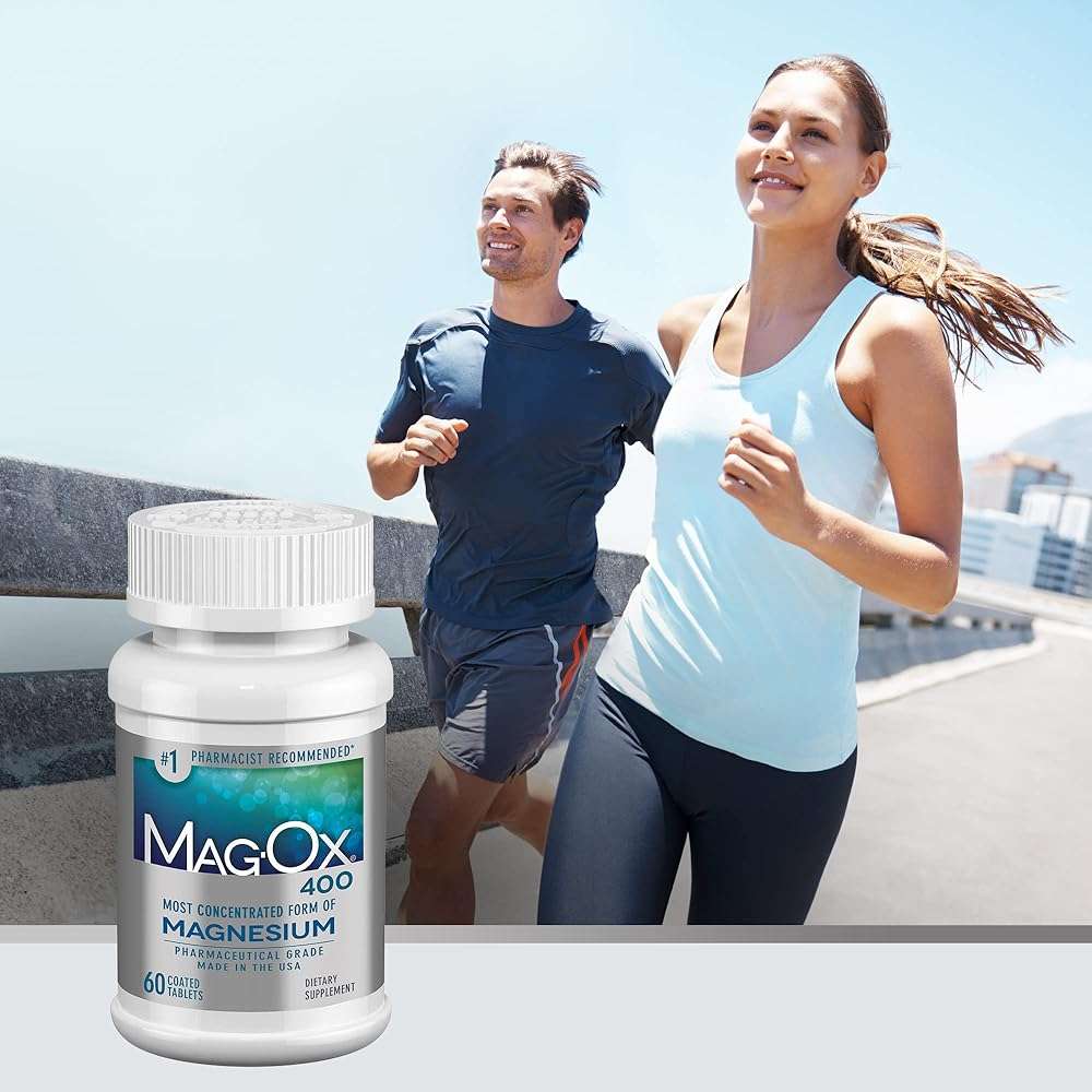 Mag-Ox 400 Magnesium Supplement, Pharmaceutical Grade Magnesium Oxide with 482 mg Per Dose, 120 Tablets, Pack of 2 - Image 2